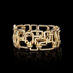 Affinity 3 Row Woven Bracelet
