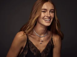 Alphabet Diamond Necklace