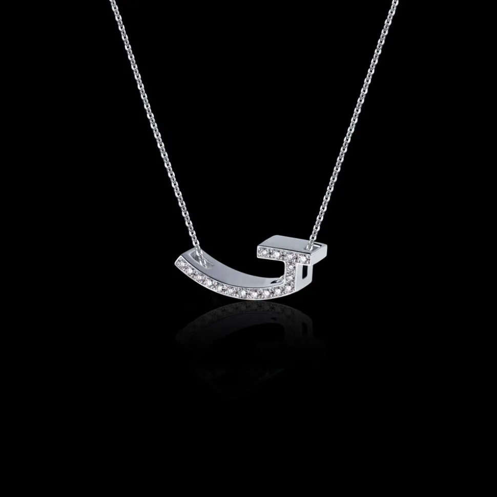 Alphabet Diamond Necklace
