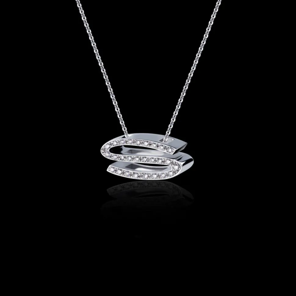 Alphabet Diamond Necklace