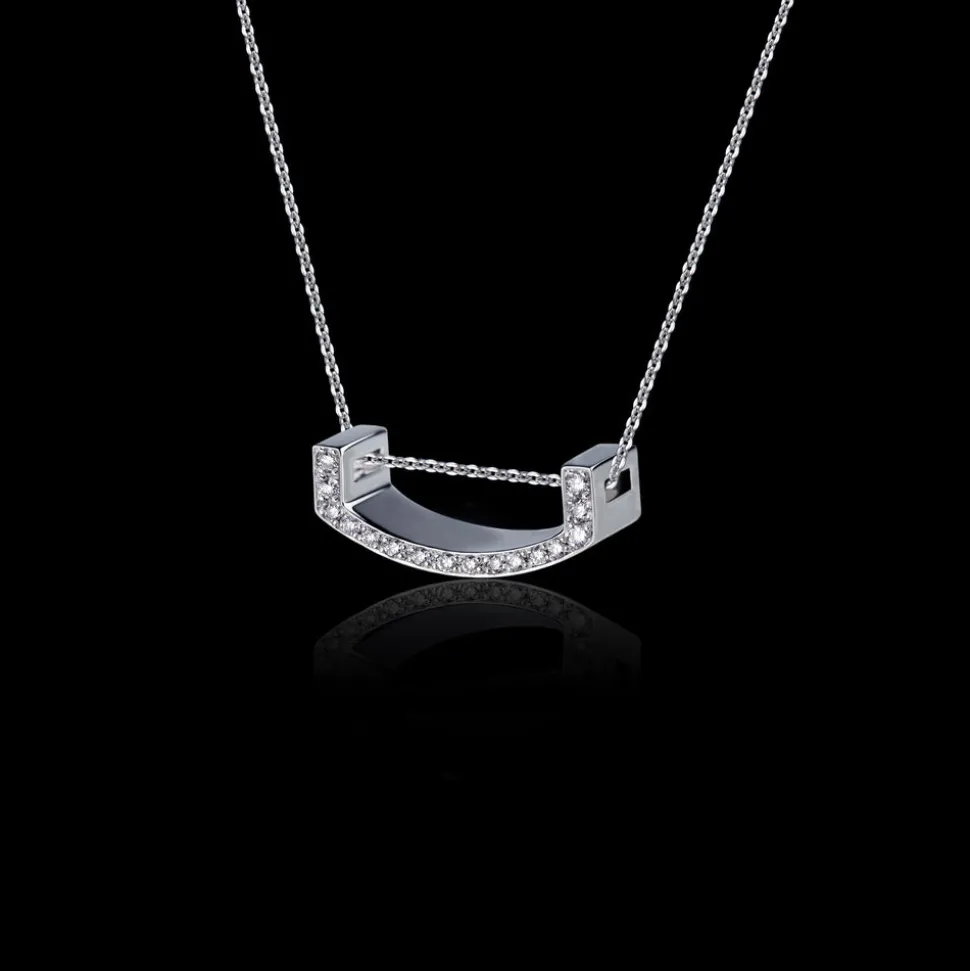 Alphabet Diamond Necklace