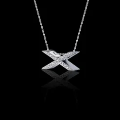 Alphabet Diamond Necklace