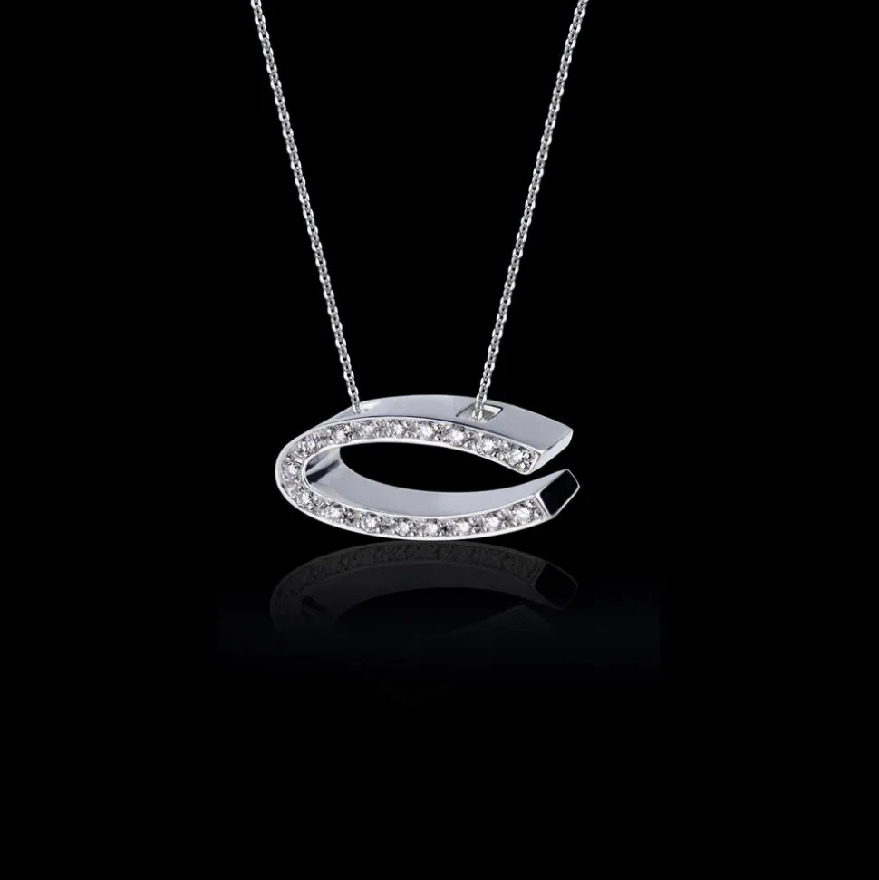 Alphabet Diamond Necklace