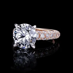 Athena 5.01ct Round Diamond Engagement Ring