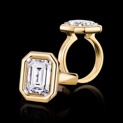 Athena Halo Diamond Engagement Ring