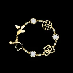 Canturi Signature Diamond and Mother of Pearl Bracelet