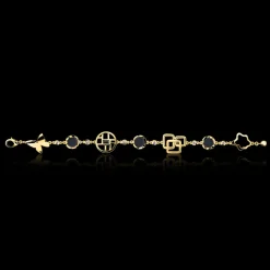 Canturi Signature Diamond and Onyx Bracelet