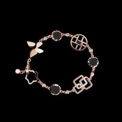 Canturi Signature Diamond and Onyx Bracelet