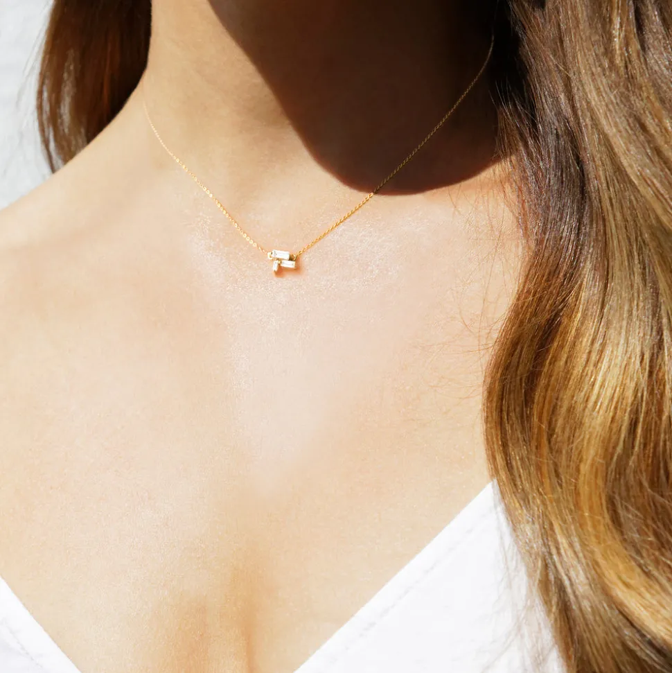 Cubism 3 Set Diamond Necklace