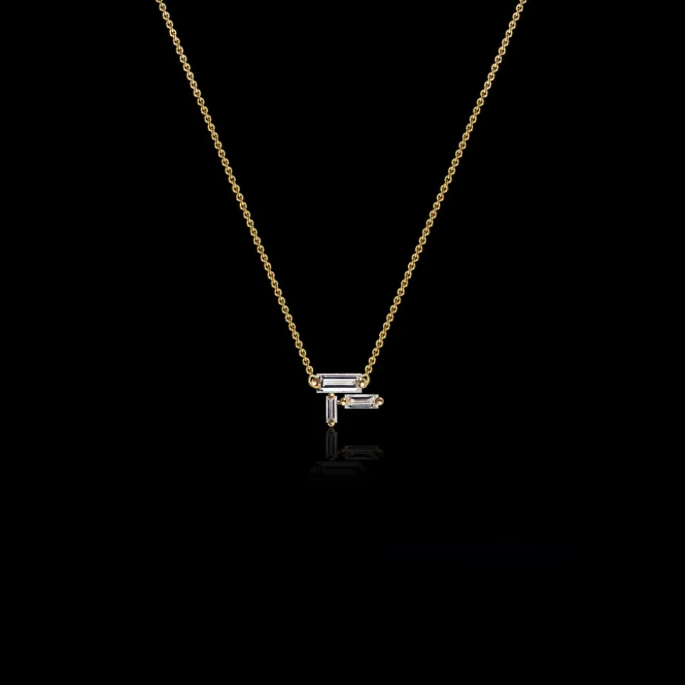 Cubism 3 Set Diamond Necklace