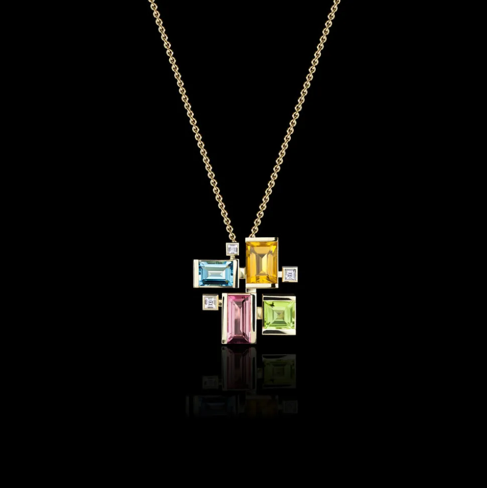 Cubism Colourburst Necklace