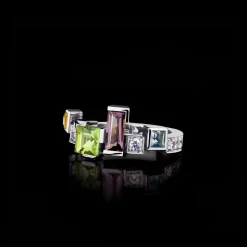 Cubism Colourburst Ring (Single row)