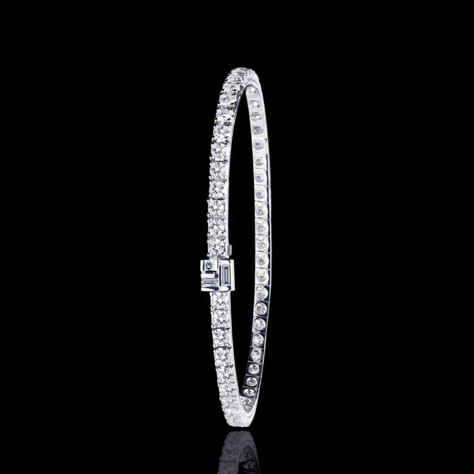 Cubism Diamond Line Bracelet