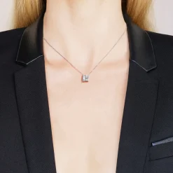 Cubism Diamond Necklace