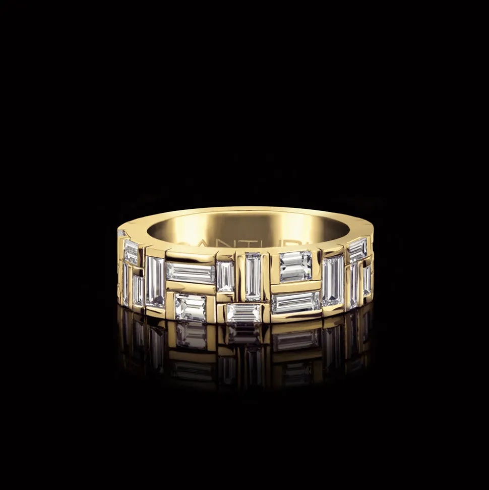 Cubism Diamond Ring (Medium)