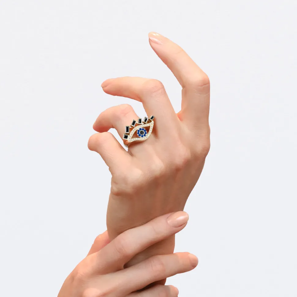 Cubism Eye Ring