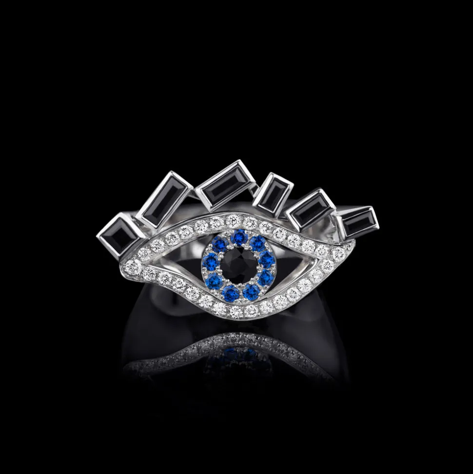 Cubism Eye Ring
