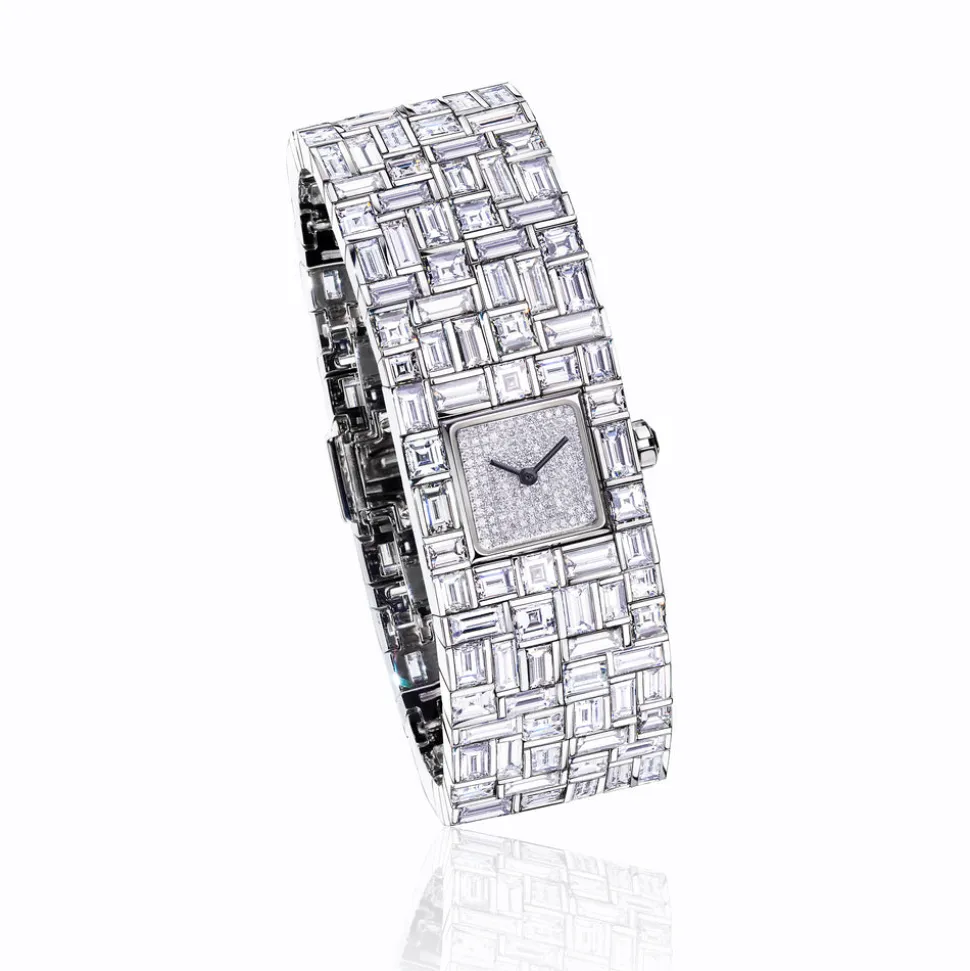 Cubism High Jewel Watch | Luxury Diamond Timepiece