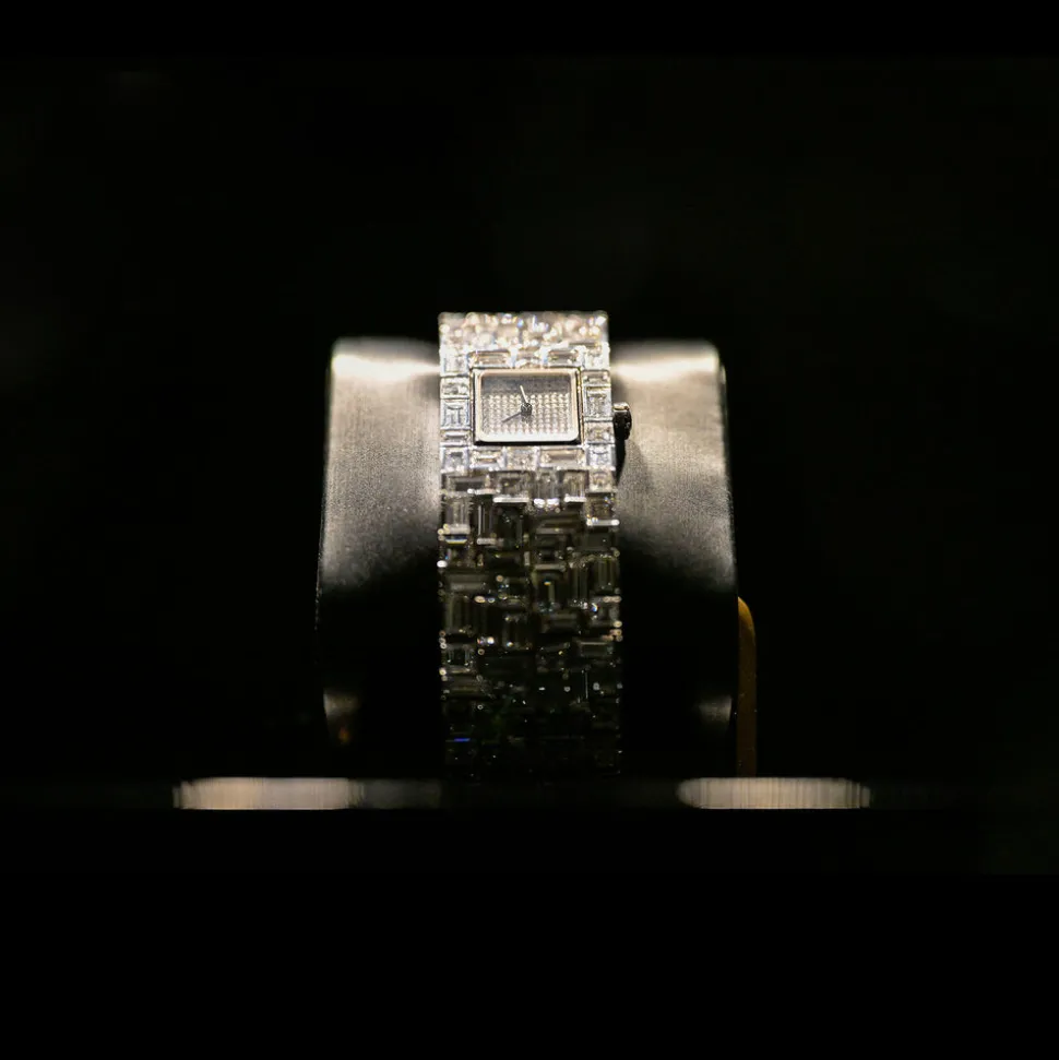 Cubism High Jewel Watch | Luxury Diamond Timepiece