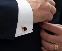 Cubism Onyx Cufflinks