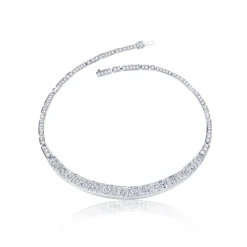 Cubism-Regina Diamond Necklace