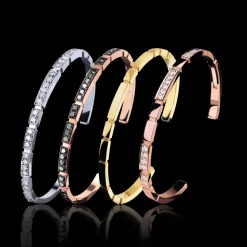 Eternal Mini Full Set Black Diamond Bangle