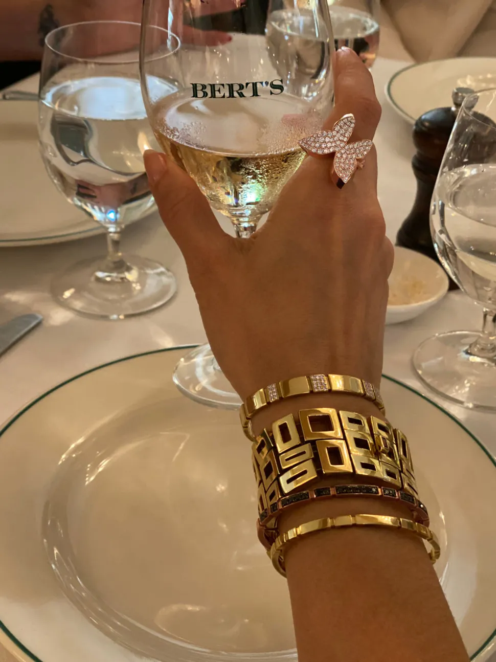 Geometric 3 Row Bracelet