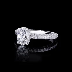 Lumina 1.50ct Oval Diamond Engagement Ring