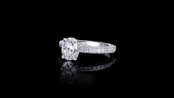 Lumina 1.30ct Oval Diamond Engagement Ring