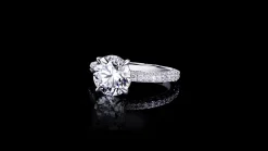 Lumina 1.90ct Round Diamond Engagement Ring