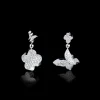 Odyssey 2 Drop Diamond Earrings