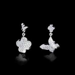 Odyssey 2 Drop Diamond Earrings