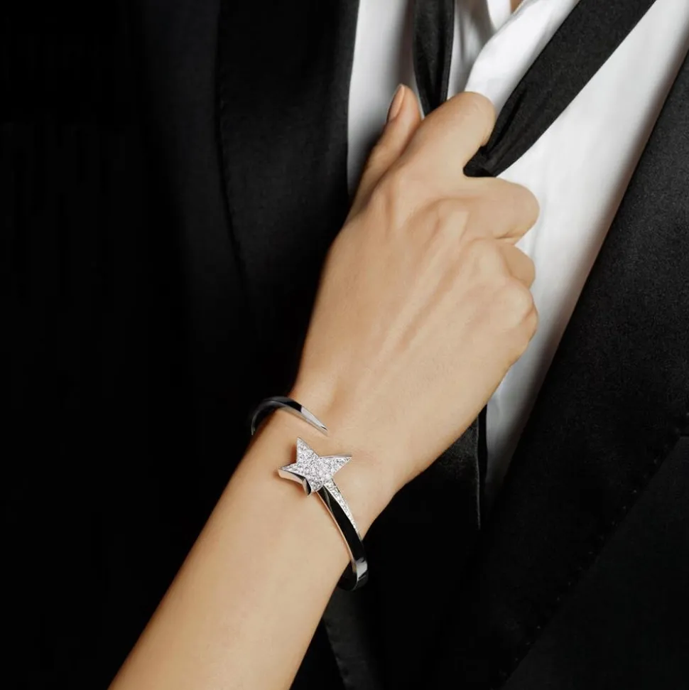 Odyssey Diamond Star Bangle (White Diamonds)