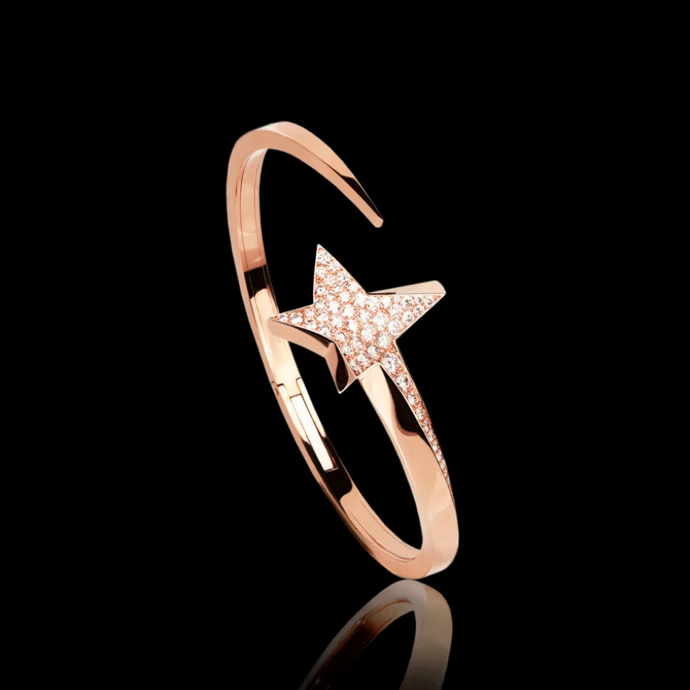 Odyssey Diamond Star Bangle (White Diamonds)