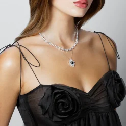 Primavera Diamond Line Necklace