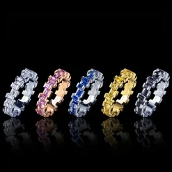 Radiant Yellow Sapphire Ring