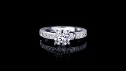 Regina 1.20ct Round Diamond Engagement Ring