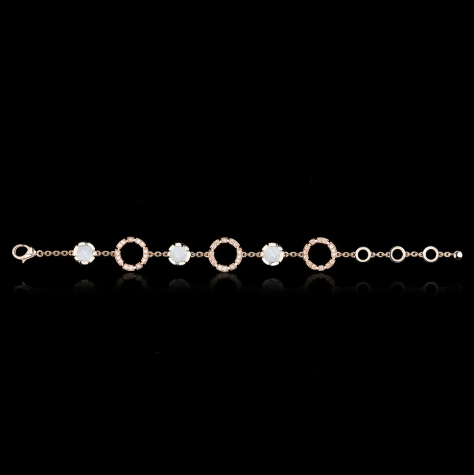 Regina Diamond and Mother of Pearl Bracelet