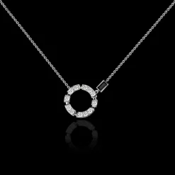 Regina Diamond Necklace (Australian Black Sapphire)
