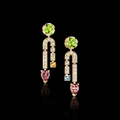 Regina Drop Earrings | Diamonds & Gemstones