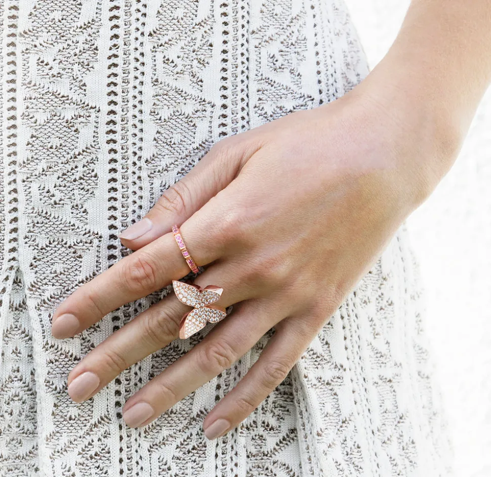 Regina 2.5mm Ring (Pink Sapphires)