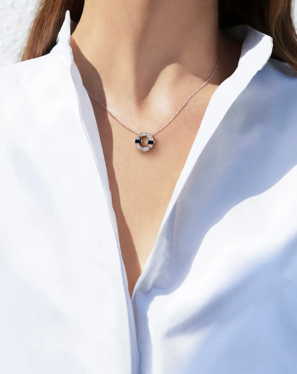 Regina Single Link Diamond Necklace