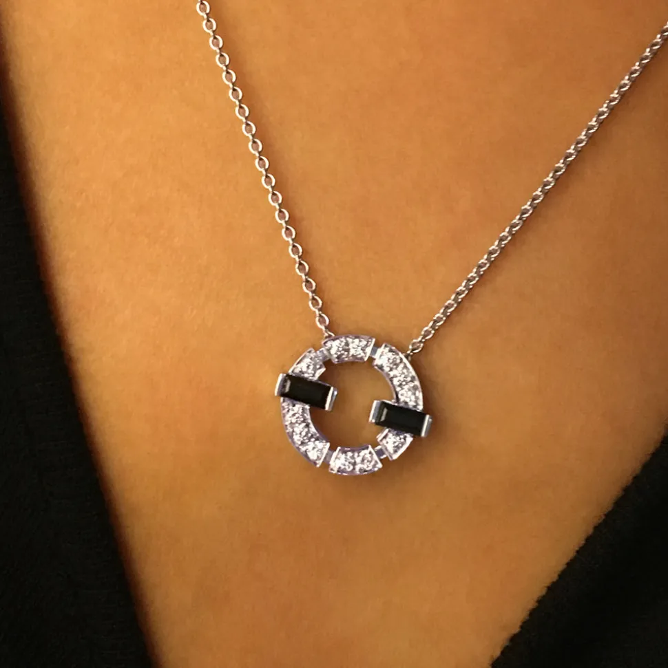 Regina Single Link Diamond Necklace