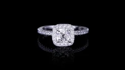 Renaissance 1.03ct Cushion Diamond Engagement Ring