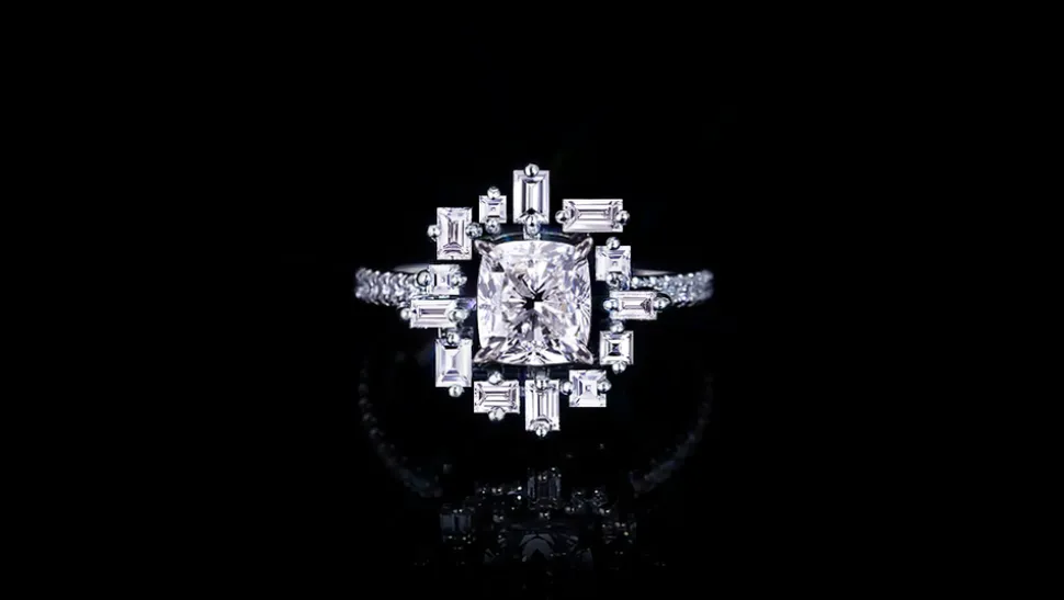 Stella 1.52ct Cushion Diamond Engagement Ring