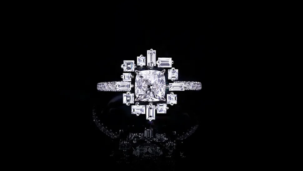 Stella 1.01ct Cushion Diamond Engagement Ring