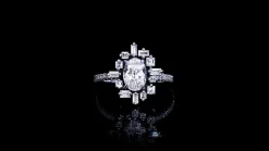 Stella 1.01ct Oval Diamond Engagement Ring
