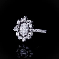 Stella 1.00ct Oval Diamond Engagement Ring