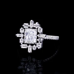 Stella 1.21ct Radiant Diamond Engagement Ring