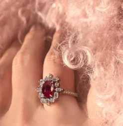 Stella Diamond and Ruby Ring